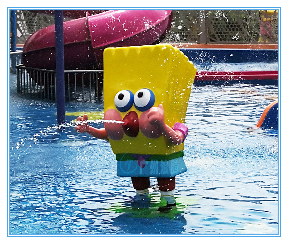 水上樂(lè)園設(shè)備，海綿寶寶